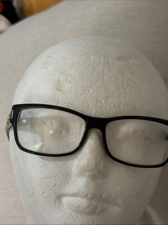Gucci Black Glasses Frames with Gold Double-G Accent GG 3133 807 135 made Italy main image 12